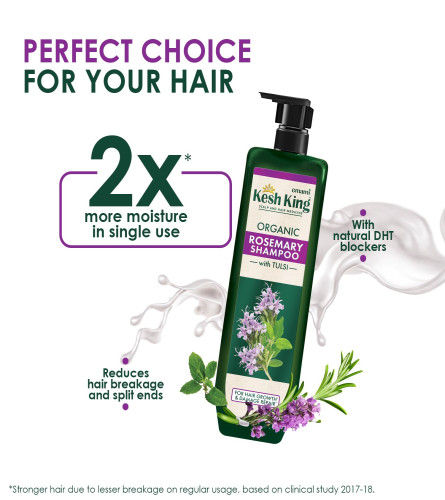 Kesh King Organic Rosemary Shampoo 300 ml