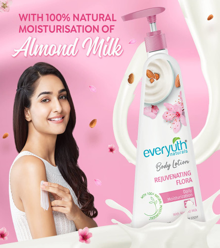 Everyuth Naturals Rejuvenating Flora Body Lotion 500 ml