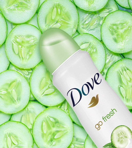 Dove Antiperspirant Cucumber & Green Tea Deodorant, 150ml - free shipping