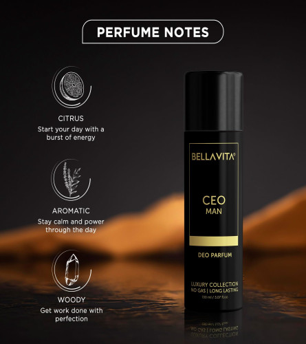 Bella Vita CEO Man Body Perfume 150ml - free shipping