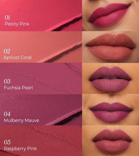 Just Herbs Ayurvedic Liquid Lipstick Kit Set of 5