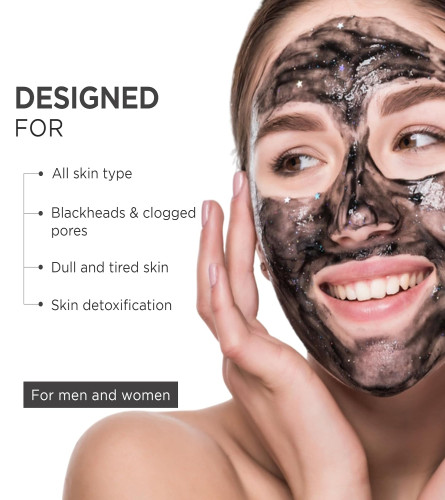 Oshea Bamboo Charcoal Peel Off Mask 120 gm (Pack of 2)