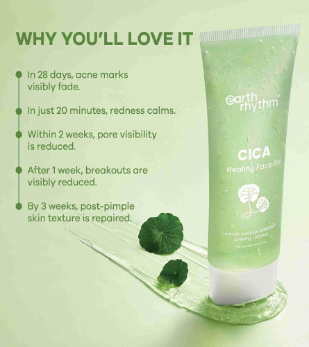 Earth Rhythm Cica Gel Moisturizer 100 gm