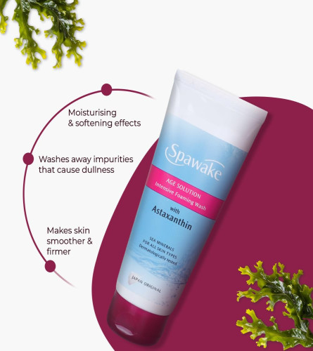 Spawake Anti Aging Face Wash, Age Solution Intensive Foaming Wash 100g (Pack of 2)