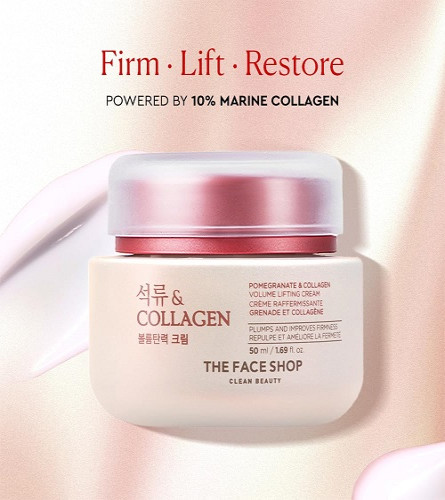 The Face Shop Collagen & Pomegranate Anti-Aging Face Cream