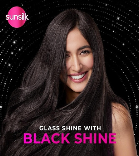 Sunsilk Champú Brillo Negro Intenso con Amla y Proteína de Perla