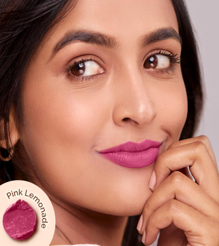 Mamaearth Moisture Matte Longstay Lipstick Pink Lemonade - 2 G