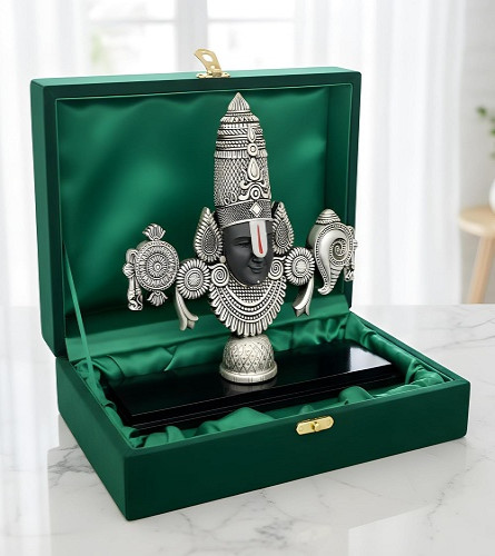 German Silver Plated Balaji Statue