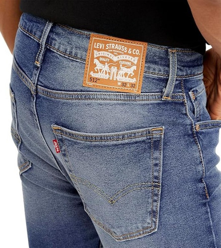Levi's Men's 512 Slim Tapered Fit Blue Jeans (28 size)