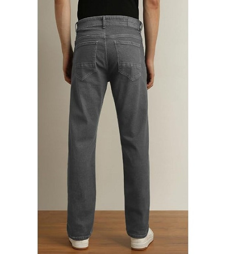 Peter England Men's Regular Fit Denim Jeans | Mid Navy 30 size