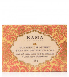 Kama Ayurveda Turmeric and Myrrh Skin Brightening Soap