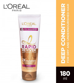 L'Oréal Paris Rapid Reviver 6 Oil Nourish Deep Conditioner, With Micro-Oils