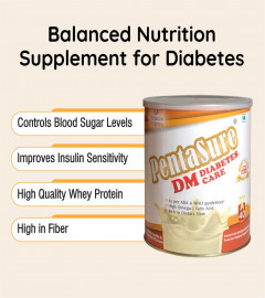 PENTASURE DM Diabetes Care - Creamy Vanilla & cinnamon Flavour