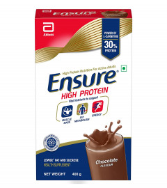 Ensure High Protein Drink for Physically Active Adults - Chocolate 400g, Red Free shipping worldwide