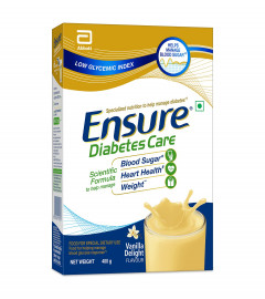 Ensure Diabetes Care- Nutrition to Help Control Blood Sugar Levels- 400 gm Box (Vanilla Flavour)