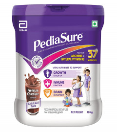 Pediasure Health and Nutrition Drink Powder 400g Jar, Premium Chocolate Flavour(Free shipping world)