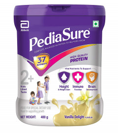 PediaSure Health & Nutrition Drink Powder for Kids Growth - 400g (Vanilla) Free shipping worldwide