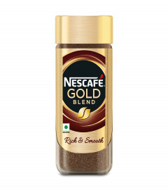 Nescafe Gold Rich and Smooth Coffee Powder, 95g Glass Jar (Free Shipping Worldwide)