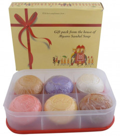 MYSORE SANDAL SOAP Soap,150 GM ( Pack of 6) (Free Shipping Worldwide)