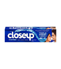 Closeup Cool Breeze Toothpaste Instant Freshness From world's No.1 Gel Toothpaste 80gm X 2 PACK,