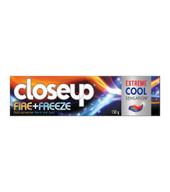 Closeup Fire Freeze Gel Plaque Removal Toothpaste 150 GM X 2 PACK (Free Shipping Worldwide)
