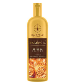 Indulekha Bringha Ayurvedic Shampoo 340 ml, for Hair Fall Control, With Bringharaj , Amla, Shikakai