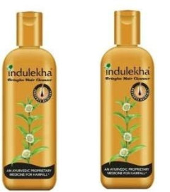 Indulekha Bringha Anti Hairfall Cleanser Shampoo Pack of 2 (100 ml) Free shipping worldwide