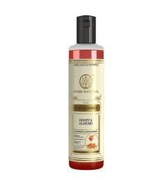 Khadi Honey & Almond Hair Shampoo for Controlling Hair Fall Healthy & Shiny Hair 210ml X 2 PACK ,