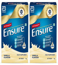 Ensure Complete, Balanced Nutrition Drink For Adults 1kg X 2 PACK, Vanilla Flavour , (Free shipping)