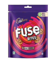 Cadbury Fuse Peanut & Caramel filled Chocolate Home Treats, 108.5g (Free Shipping Worldwide)