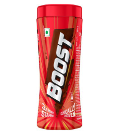 Boost Energy & Nutrition Drink Pet Jar, 500 g | Children's Health Drink | 17 Essential Vitamins ,