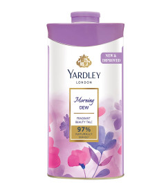 Yardley London Morning Dew Perfumed Talc for Women, 250g powder (Free Shipping Worldwide)