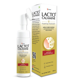 Lacto Calamine Apple Cider Vinegar Foaming Face wash|Maintains skin pH balance