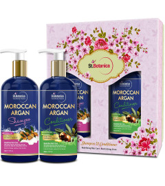 StBotanica Moroccan Argan Hair Shampoo + Argan Hair Conditioner, 300ml Free shipping worldwide