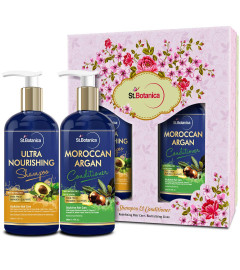 St.Botanica Ultra Nourishing Hair Shampoo + Moroccan Argan Hair Conditioner, 300ml Free shipping