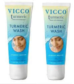 Vicco Face Wash-70g (Pack of 2) Free shipping worldwide