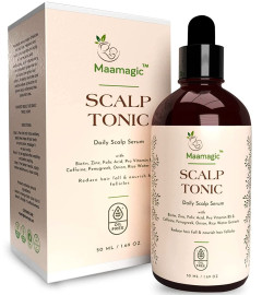 maamagic-scalp-tonic-for-hair-growth-with-redensyl-proteins-tonic-ayurvedic-hair-serum-for-women-men-controls-hair-fall-breakage-stimulates-energizes-hair-roots-sulphate-free-50ml-free-shipping-