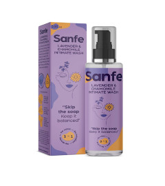 sanfe-natural-intimate-wash-3-in-1--no-odour-no-itching-no-irritation-lavender-and-chamomile-100ml-wash-feminine-wash-intimate-hygiene-dermatologically-tested-chemical-free-free-shipping-worldwide-