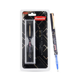 reynolds-trimax-gold-1-ct-blt--blue-roller-ball-point-pen-pen-for-gift-lightweight-roller-pen-with-comfortable-grip-for-extra-smooth-writing-school-and-office-stationery-05mm-tip-size-free-shipping-worldwide-