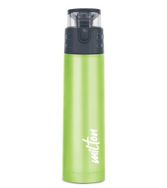 milton-atlantis-600-thermosteel-insulated-water-bottle-500-ml-green-hot-and-cold-leak-proof-office-bottle-sports-home-kitchen-hiking-treking-travel-easy-to-carry-rust-proof-free-shipping-worldwide-