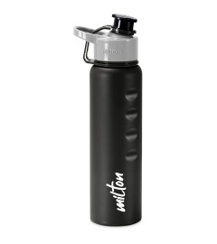 milton-gripper-stainless-steel-water-bottle-750-ml-black-leak-proof-easy-grip-light-weight-free-shipping-worldwide-
