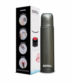 0spill-alpha-500-stainless-steel-vacuum-flask-500ml-ospill-water-bottle-auto-lid-locking-unique-technology-hot-cold-vacuum-flask-school-office-gym-car-thermos-antique-silver-free-shipping-worldwide-