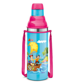 milton-kool-stunner-400-insulated-school-kids-bottle-with-inner-steel-420-ml-blue-leak-proof-pu-insulated-hot-cold-easy-grip-free-shipping-worldwide-