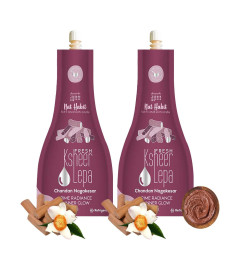 nat-habit-fresh-chandan-nagakesar-ksheer-lepa-face-mask-for-brighten-radiance-glow-softens-face-skin-zero-chemicals-preservatives-40g-of-each-pack-of-2-free-world-wide-shipping