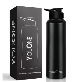 stainless-steel-water-bottle-1-litre-water-bottles-for-fridge-schoolgymhomeofficeboys-girls-kids-leak-proofblack-colour-sipper-cap-set-of-1-1000-ml-black-free-world-wide-shipping