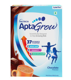 aptagrow-health-and-nutrition-drink-powder-for-kids-chocolate-flavor-400-gms-bib-with-37-vital-nutrients-to-support-immunity-brain-development-free-shipping-worldwide-