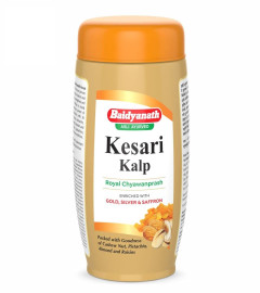 Baidyanath Kesari Kalp Royal Chyawanprash Verrijkt met goud, saffraan