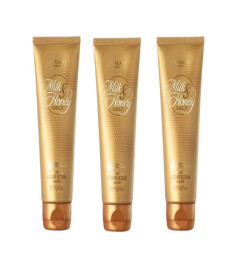 Oriflame Sweden MILK & HONEY GOLD SUGAR SCRUB 75 gm ( PACK OF 3 )
