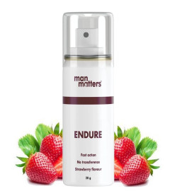 Man Matters Non Transferable Spray for Men - Strawberry Flavour 20 gm
