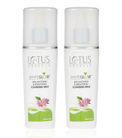 Lotus Whiteglow Cleansing Milk, 80ml (pack of 2) - free ship